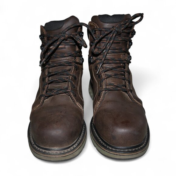 Danner Men's WP ST Work Boots Size 8.5 Leather Steel Yard 6" Steel Safety Toe - Picture 3 of 15